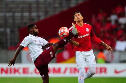 PORTO ALEGRE, RS, BRASIL, 17/02/2019- Inter x Caxias, jogo válido pelo Guchão. (FOTOGRAFO: TADEU VILANI / AGENCIA RBS)