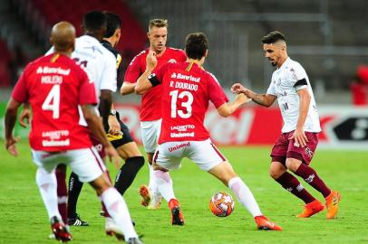  PORTO ALEGRE, RS, BRASIL, 17/02/2019- Inter x Caxias, jogo válido pelo Guchão. (FOTOGRAFO: TADEU VILANI / AGENCIA RBS)