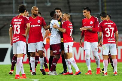  PORTO ALEGRE, RS, BRASIL, 17/02/2019- Inter x Caxias, jogo válido pelo Guchão. (FOTOGRAFO: TADEU VILANI / AGENCIA RBS)