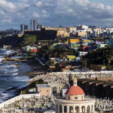 A view of San Juan from Castillo San Felipe del Morro, a 16th-century fortress perched on a seaside bluff.SAN JUAN. Puerto Rico -- BC-TRAVEL-TIMES-36-SANJUAN-ART-NYTSF â A view of San Juan from Castillo San Felipe del Morro, a 16th-century fortress perched on a seaside bluff. Nearly a year and a half after Hurricane Maria, stories of hope and progress are emerging in Puerto Rico, just as the islandâs tropical vegetation is flourishing once again. While there is still much work to be done, and some rural areas might not fully recover for years, the capital of San Juan has been humming along for months. With a few exceptions, shops, hotels and restaurants are operating as usual, and there are some noteworthy additions to the cityâs lively dining scene. (CREDIT: Dennis M. Rivera Pichardo/The New York Times) -- ONLY FOR USE WITH ARTICLE SLUGGED -- BC-TRAVEL-TIMES-36-SANJUAN-ART-NYTSF -- OTHER USE PROHIBITED.Editoria: TRALocal: San JuanIndexador: Dennis M. Rivera PichardoFonte: NYTNSFotógrafo: STR