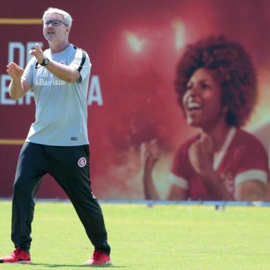  PORTO ALEGRE, RS, BRASIL, 19/02/2019-Treino do Inter que ocorreu na manhã desta Terça Feira. (FOTOGRAFO: FERNANDO GOMES / AGENCIA RBS)