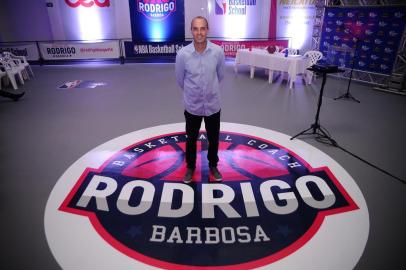  CAXIAS DO SUL, RS, BRASIL (19/02/2019)Inauguraçõa do Espaço Rodrigo barbosa Basquete ma rua Marechal Floriano 1098 em Caxias do Sul. (Antonio Valiente/Agência RBS)