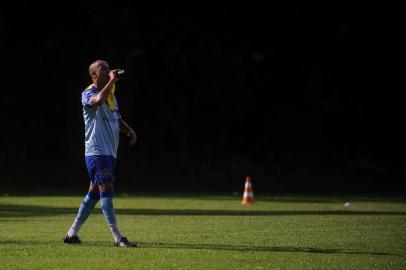  CAXIAS DO SUL, RS, BRASIL, 20/02/2019 - Equipe do Caxias treina no seu Centro de Treinamento, junto ao estádio Centenário. (Marcelo Casagrande/Agência RBS)