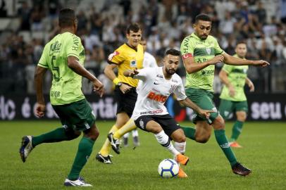 Corinthians x AvenidaSÃO PAULO, SP - 20.02.2019: CORINTHIANS X AVENIDA - Clayson do Corinthians durante o jogo entre Corinthians e Avenida-RS realizado na Arena Corinthians em São Paulo, SP. A partida é válida pela Segunda Fase da Copa do Brasil 2019. (Foto: Marco Galvão/Fotoarena/Lancepress!)Editoria: SPOIndexador: Marco Galvão/FotoarenaFonte: Agência Lancepress!