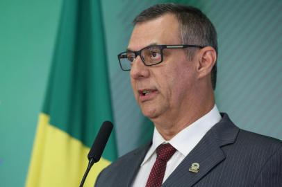 (Brasília - DF, 13/02/2019) Pronunciamento do Porta-Voz da Presidência da República, Otávio Rêgo Barros. Foto: Marcos Corrêa/PR