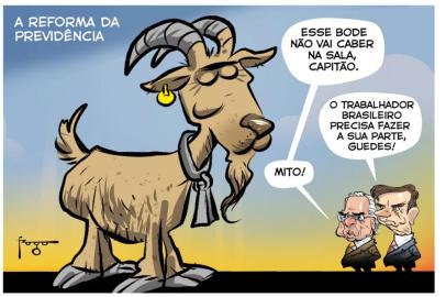 O bode na sala de JAir Bolsonaro e Paulo Guedes