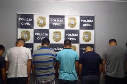 Polícia Civil prende sete integrantes de quadrilha especializada em furtar caixas eletrônicos