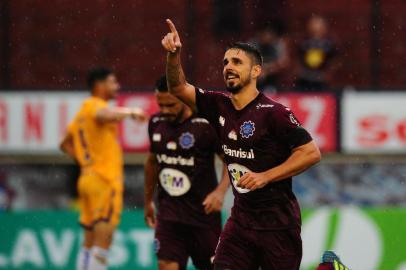  CAXIAS DO SUL, RS, BRASIL, 24/02/2019. Caxias x Pelotas, jogo válido pela oitava rodada da primeira fase do Campeonato Gaúcho (Gauchão 2019), e realizado no estádio Centenário. (Porthus Junior/Agência RBS)