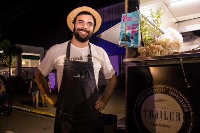 Jantar Sob as Estrelas em Bento Gonçalves. Na foto, Rodrigo Bellora.