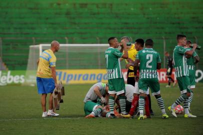  CAXIAS DO SUL, RS, BRASIL, 23/02/2019Juventude X São Luís de Ijuí. (Lucas Amorelli/Agência RBS)