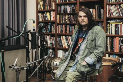 Gerard Way, author of âThe Umbrella Academyâ comic book and former singer for the rock band My Chemical Romance, in Los Angeles, Feb. 5, 2019. His popular story of the academy, a family of atypical superheroes intent on preventing an apocalypse, has been made into a television series for Netflix. (Adam Amengual/The New York Times)