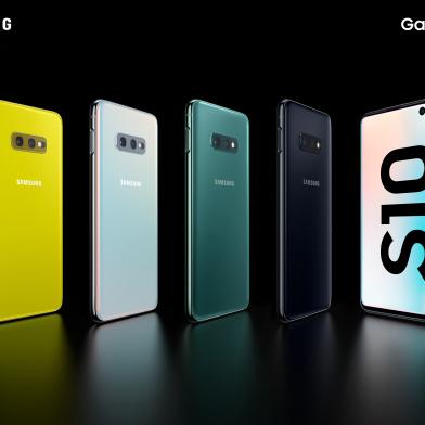 Nova linha de smartphones Samsung Galaxy S10