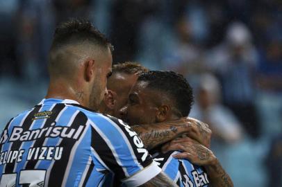  PORTO ALEGRE, RS, BRASIL - 25/02/2019 - Grêmio recebe o Veranópolis na Arena pela oitava rodada do Gauchão 2019.Indexador: ISADORA NEUMANN