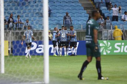  PORTO ALEGRE, RS, BRASIL - 25/02/2019 - Grêmio recebe o Veranópolis na Arena pela oitava rodada do Gauchão 2019.Indexador: ISADORA NEUMANN