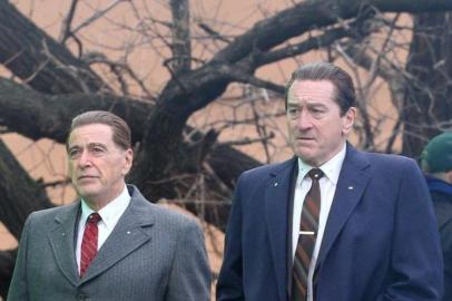 Robert De Niro and Al Pacino in The Irishman