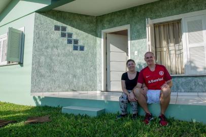  NÃO-ME-TOQUE,  RS, BRASIL, 28/02/2019- Victor Graeff (RS): casal Anamaria Weber Fernando Ellwanger deixa a casa para alugar durante a Expodireto-Cotrijal. (Foto: Luis Iarcheski / Especial)Indexador: Luis Iarcheski