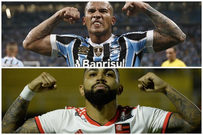 Gabigol e dois jogadores de Grêmio e Atlético Mineiro passam a