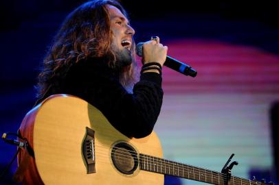  CAXIAS DO SUL, RS, BRASIL (02/03/2019)Show de Vitor Kley nos pavilhões da festa da Uva. (Antonio Valiente/Agência RBS)