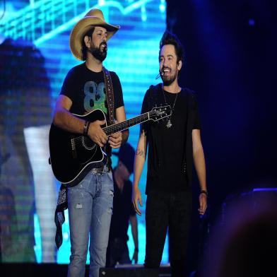  CAXIAS DO SUL, RS, BRASIL. (02/03/2019)Show de Fernando e Socoraba nos pavilhões da festa da Uva. (Antonio Valiente/Agência RBS)