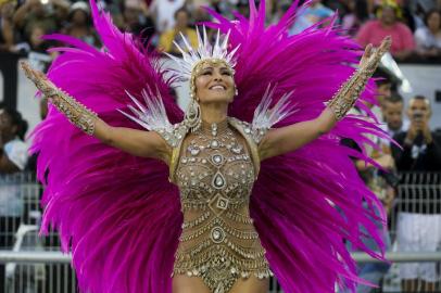 SÃO PAULO, SP, 03.03.2019: CARNAVAL-DESFILE-SP - A rainha de bateria da GaviÃµes da Fiel, Sabrina Sato - Desfile da escola de samba GaviÃµes da Fiel no sambÃ³dromo do Anhembi, no bairro de Santana, na zona norte de SÃ£o Paulo, neste domingo (3) 