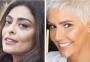 Juliana Paes e Deborah Secco selam amizade com selinho na Sapucaí 