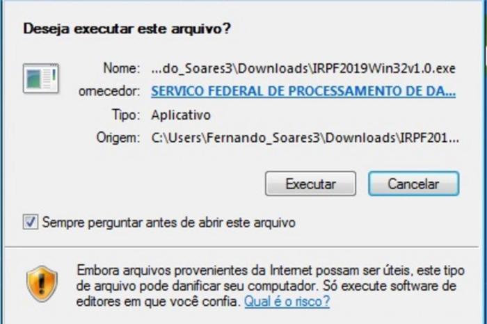 Reprodução / Receita Federal