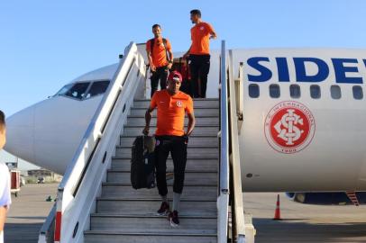  2019-03-04 Desembarque da equipe do Internacional em Santiago-Chile. Foto Ricardo Duarte/Internacional