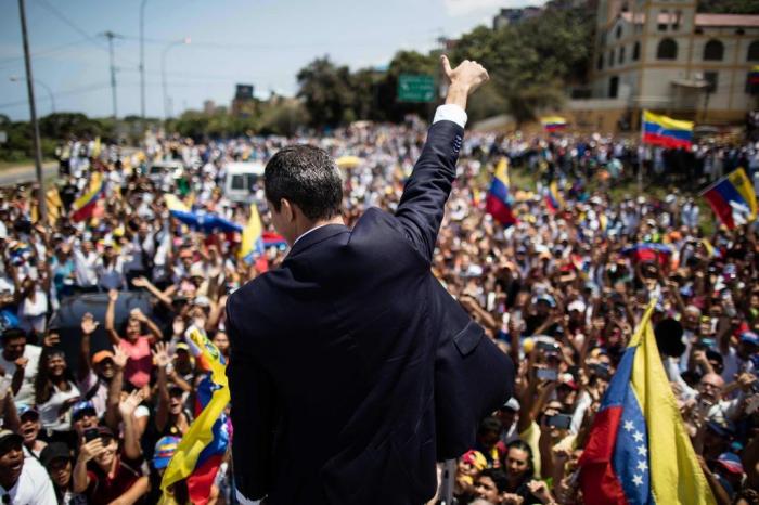 Donaldo Barrios / Gabinete de Juan Guaidó/Divulgação/AFP