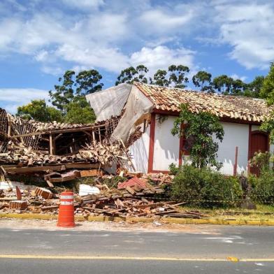 SÃO LEOPOLDO,  RS, BRASIL, 05/03/2019- Fotos do museu que desabou. (Foto: Lis Aline/Agência RBS)