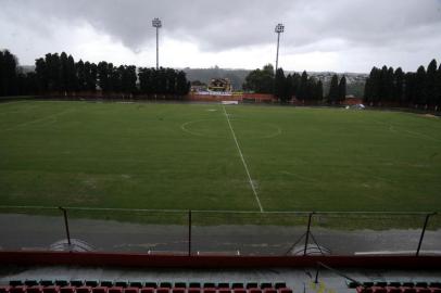  FARROUPILHA, RS, BRASIL, 10/01/2018 - Amistoso entre Juventude x Cruzeiro. Partida realizada as 17 horas, no Estádio das Castanheiras, em Farroupilha. (Marcelo Casagrande/Agência RBS)