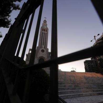  CAXIAS DO SUL, RS, BRASIL, 01/03/2019 - Fotos da Igreja de Sãp Pelegrino para reportagem sobre turismo indireto que a festa da uva atrasi para a cidade. (Marcelo Casagrande/Agência RBS)