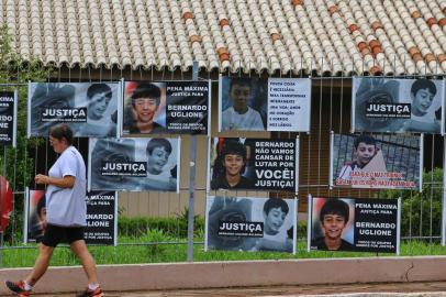  TRÊS PASSOS, RS, BRASIL, 06.03.2019. Ambiental da cidade de Três Passos, na semana que antecede o julgamento do Caso Bernardo. Sua madrasta Graciele Ugolini, seu pai Bernardo Boldrini e a assistente social Edelvânia Wirganovicz são acusados do assasinato de Bernardo Uglione Boldrini, ocorrido em 2014.(FOTOGRAFO: LAURO ALVES / AGENCIA RBS)