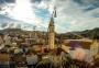 Antes e depois: cobertura da torre de igreja de Serafina Corrêa é trocada após 65 anos