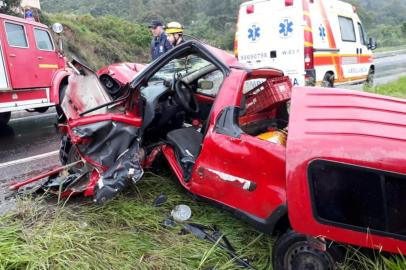 Acidente deixa dois feridos na ERS-122, em São Vendelino