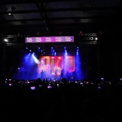  CAXIAS DO SUL, RS, BRASIL (08/03/2019)Show de Zé Neto e Cristiano nos pavilhões da Festa da Uva. (Antonio Valiente/Agência RBS)