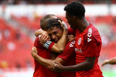  PORTO ALEGRE, RS, BRASIL - 10/03/2019 - Inter e Aimoré se enfrentam pela nona rodada do Gauchão 2019.