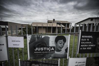  TRÊS PASSOS, RS, BRASIL - 10/03/2019 - Ambiental na cidade de Três Passos um dia antes do começo do júri do caso Bernardo.Indexador: Jefferson Botega