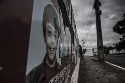  TRÊS PASSOS, RS, BRASIL - 10/03/2019 - Ambiental na cidade de Três Passos um dia antes do começo do júri do caso Bernardo.Indexador: Jefferson Botega