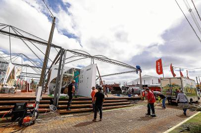 Organizadores finalizavam neste domingo os últimos preparativos para o evento