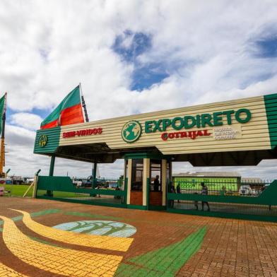  NÃO ME TOQUE, RS, BRASIL - 10/03/2019 - Ambiental e preparativos para a abertura da Expodireto.