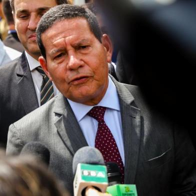  NÃO-ME-TOQUE, RS, BRASIL, 11/03/2019- Abertura da expodireto. Na foto- Mourão. (FOTOGRAFO: OMAR FREITAS / AGENCIA RBS)