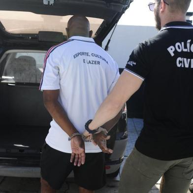  SAPUCAIA DO SUL, RS, BRASIL, 12/03/2019- Operação policial que prendeu estuprador. (FOTOGRAFO: RONALDO BERNARDI / AGENCIA RBS)