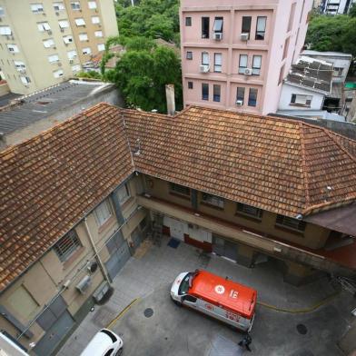  PORTO ALEGRE, RS, BRASIL, 12/03/2019-Área onde será construido no prédio do HPS.(FOTOGRAFO: LAURO ALVES / AGENCIA RBS)