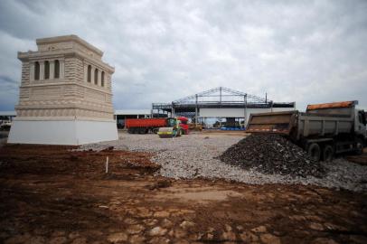  CAXIAS DO SUL, RS, BRASIL 12/03/2019Loja Hanan de Caxias do Sul em construção. (Felipe Nyland/Agência RBS)