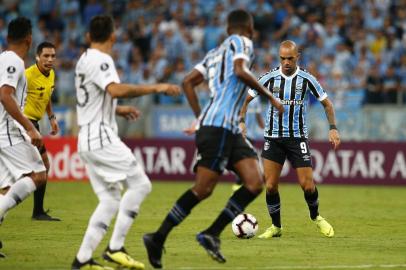  PORTO ALEGRE, RS, BRASIL, 12.03.2019. Grêmio recebe o Libertad para jogo válido pela segunda rodada da fase de grupos da Libertadores.FOTO: FÉLIX ZUCCO/AGÊNCIA RBSIndexador: Felix Zucco