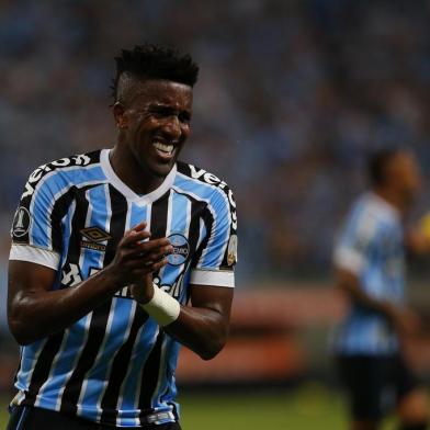  PORTO ALEGRE, RS, BRASIL, 12.03.2019. Grêmio recebe o Libertad para jogo válido pela segunda rodada da fase de grupos da Libertadores.FOTO: MARCO FAVERO/AGÊNCIA RBSIndexador: Andre Avila