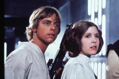 Episódio IV da série Guerra das Estrelas com os personagens em destaque Hans Solo, a princesa Leia Organa e Luke Skywalker#PÁGINA: 7#PASTA: 033798 Fonte: Divulgação Fotógrafo: Não se Aplica Data Evento: 00/00/1977