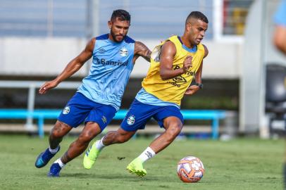 Alisson, Grêmio, treino, futebol