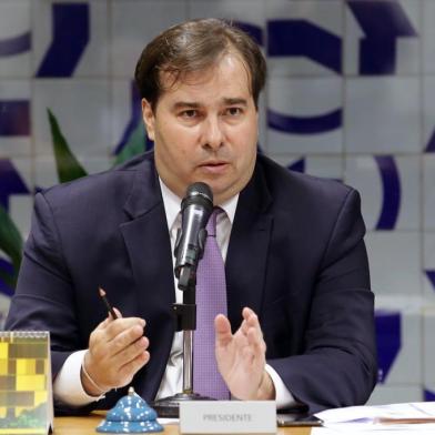 Reunião de líderes para definição da pauta da semana. Presidente da Câmara dos Deputados, Dep. Rodrigo Maia (DEM-RJ)