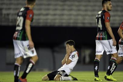 Jogador do River Plate lamenta empate com Palestino